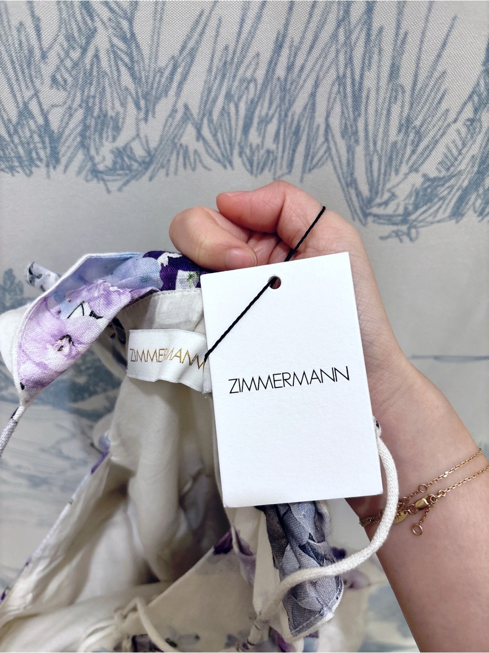 NWT Zimmermann Rhythmic Jumpsuit 0p - Picture 5 of 8